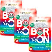 Boron 3x4 kg Doğal Renkler Toz Çamaşır Deterjanı