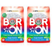 Boron Matik 2x4 kg Doğal Mineralli Renkliler İçin Toz Çamaşır Deterjanı