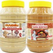 Bozkır Tahin Merkezi 2,9 kg Beyaz Tahin + 2,9 kg Kavrulmuş Kepeksiz Tahin