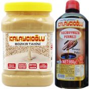 Bozkır Tahin Merkezi 935 gr Beyaz Tahin + 950 gr Keçiboynuz Pekmezi