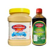 Bozkırlı Çavuşoğlu 930 gr Beyaz Tahin + 1 kg Üzüm Pekmezi