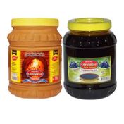 Bozkırlı Çavuşoğlu Odun Ateşinde Kepekli Bozkır Tahini 930 gr + 930 gr Beyaz Tahin