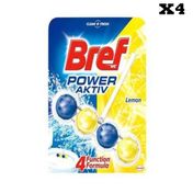 Bref Power Aktiv Limon 4x50 gr WC Temizleyici