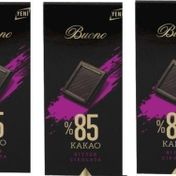 Buono %85 100 gr Kakaolu Bitter Çikolata