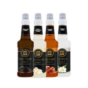By Tüfekçi 4'lü 750 ml Avantaj Paketi Çikolata Beyaz Çikolata Karamel Vanilya Şurubu