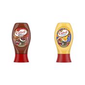 Calve BBQ Sos 290 gr + 240 gr Cheddar Sos