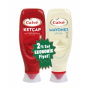 Calve Ketçap Mayonez İkili Set 1140 gr
