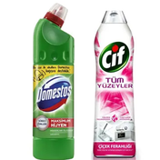 Çamaşır Suyu 810 gr - Cif Tüm Yüzeyler Çiçek Ferahlığı 750 ml