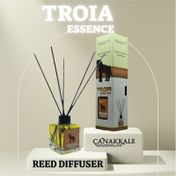 Çanakkale Kolonyaları Cam 100 ml Troia Bambu Çubuklu Oda Kokusu