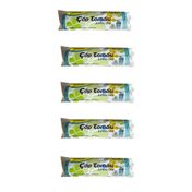 Canhome 10 Adetlik 5 Rulo Jumbo Boy Mavi 80x110 cm 80 lt Çöp Poşeti