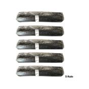 Canhome 240 lt 100x150 cm 600 gr 10 Adetlik 5 Rulo Siyah Hantal Konteyner Çöp Torbası