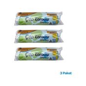 Canhome Mavi 20 Adetlik 3 Rulo Orta Boy 55x60 cm 30 lt Çöp Poşeti