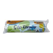 Canhome Mavi 20 Adetlik 5 Rulo Orta Boy 55x60 cm 30 lt Çöp Poşeti
