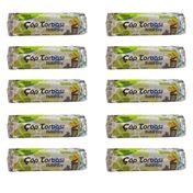 Canhome Mavi Büyük Boy 10 Adetlik 10 Rulo Battal 75x90 cm 30 lt Çöp Poşeti