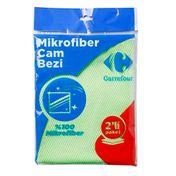 Carrefour 30x40 cm 2'li Mikrofiber Cam Bezi