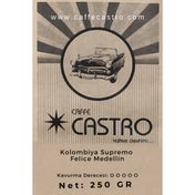 Castro 250 gr Çekirdek Kolombiya Supremo Felice Medellin Kahve