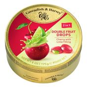 Cavendish & Harvey 175 gr Vişne ve Lime Limonlu Dolgulu Aromalı Şeker Cherry With Lime Şekerleme