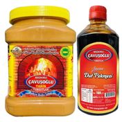 Çavuşoğlu Odun Ateşinde Kepeksiz 930 gr Bozkır Tahini + 1 kg Dut Pekmezi
