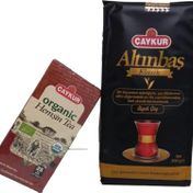 Çaykur 500 gr Altınbaş Dökme Çay + 50 gr Organik Hemşin Süzen Poşet Siyah Çay