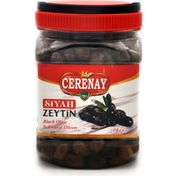 Cerenay Zeytincilik 291-320 Kalibre 1 kg Az Tuzlu Gemlik Yağlı Sele Sofralık Siyah Kahverengi Zeytin