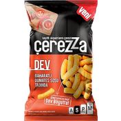Çerezza 150 gr Parti Boy Dev Baharatlı Domates Sosu Mısır Cipsi