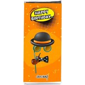 Chocolato Happy Birth Day 100 gr Bitter Tablet Çikolata