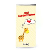 Chocolato Seni Düşünüyorum 100 gr Sütlü Tablet Çikolata