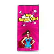 Chocolato Supergirl's 100 gr Bitter Tablet Çikolata