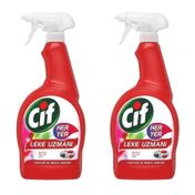 Cif Her Yer Leke Uzmanı 2x750 ml Sprey Yüzey Temizleyici