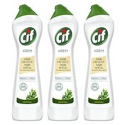 Cif Krem 3x750 ml Temizleyici Amonyaklı
