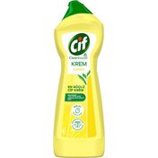 Cif Limon Kokulu Yağ ve Kireç Sökücü Leke Çıkarıcı 750 ml Krem Yüzey Temizleyici