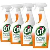 Cif Power Shine 4x750 ml Mutfak Temizleme Sprey