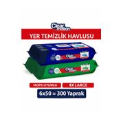 Clear Motion 6x50 300 Yaprak Yer Temizlik Havlusu