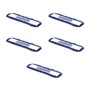 Cod-Ex 80 cm 5 Adet Mavi Orlon Nemli Palet Tablet Toz Toplama Statik Mop