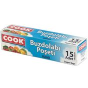 Cook 15'li Kilitli Buzdolabı Poşeti