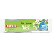 Cook Orta Boy Elma Kokulu 15'li Çöp Torbası