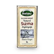 Dalgıç 5 lt Teneke Olgun Hasat Naturel Sızma Zeytinyağı