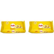 Dalin 2x56'lı Islak Havlu Mendil