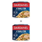 Dardanel 4 Tahıllı Aç Ye Ton Balığı 185 gr 2'li Paket