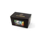 Dark Brown 1 kg Bademli Çikolata Dolgulu Renkli Draje Çikolatası