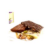 Dark Brown 1 kg Bitter Sütlü ve Beyaz Antep Fıstıklı Karışık Beyoğlu Çikolatası