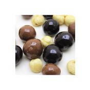 Dark Brown 1 kg Fındıklı Çikolata Dolgulu Bitter Ve Sütlü Draje