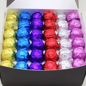 Dark Brown Chocolates & Confections 1 kg Fındık Parçacıklı Sargılı Kristal Sütlü İkramlık Çikolata