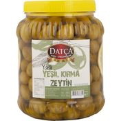 Datça Domat Yağlı Kırma 2 kg Yeşil Zeytin