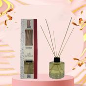 De Parfum 120 ml Hanımeli Kokulu Dekoratif Bambu Çubuklu Oda Kokusu