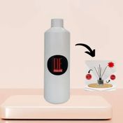 De Parfum Siyah Gül Kokulu Oda Kokusu 250 ml Yedek Dolum Şişesi + 115 ml Cam Şişe ve Bambu Çubuk