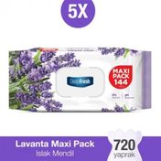 Deep Fresh Lavanta 5x144 Adet Maxi Pack Islak Mendil