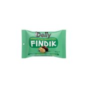 Delly 12x40 gr Şekersiz Bitter Çikolata Kaplı Fındık