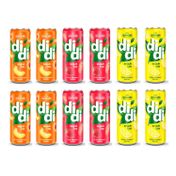 Didi 12x250 ml Şeftali + Çilek + Limon Aromalı Çay