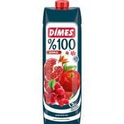 Dimes %100 Kırmızı Meyveler 1 lt Meyve Suyu